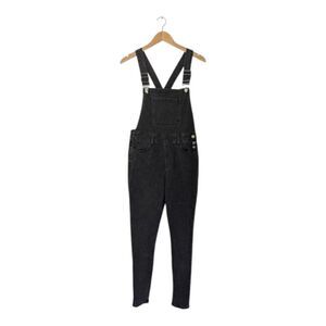 WeWoreWhat Black Denim Overalls
